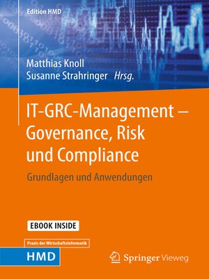 cover image of IT-GRC-Management – Governance, Risk und Compliance
